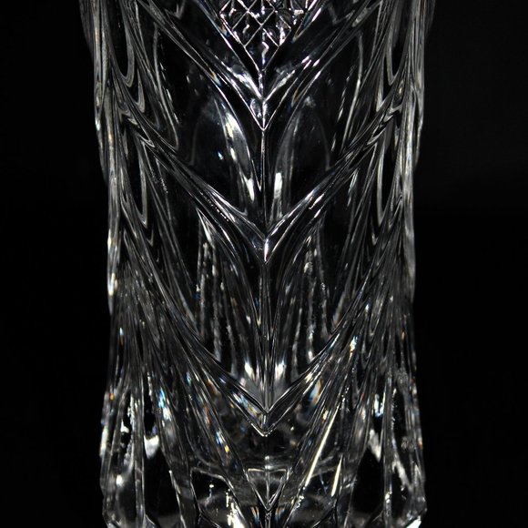 Arc France Glass Vase | Vintage Textured Glass Vase - Picture 3 of 10